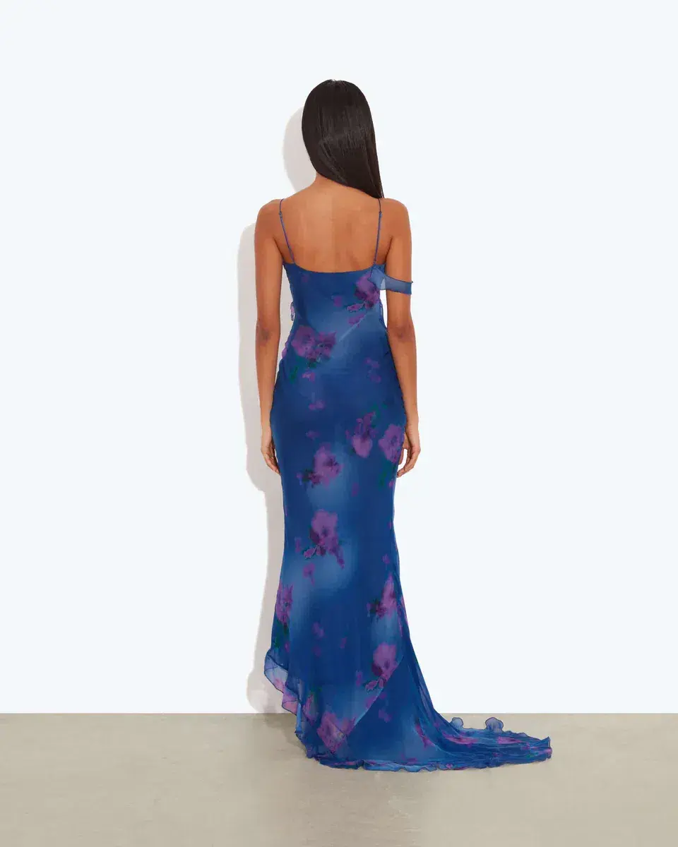 Rat & Boa Sorrento Dress Blue Size S/ Au 8 - Image 2