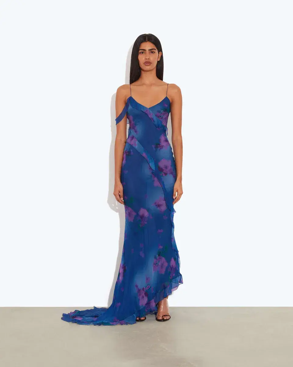 Rat & Boa Sorrento Dress Blue Size S/ Au 8 - Image 1