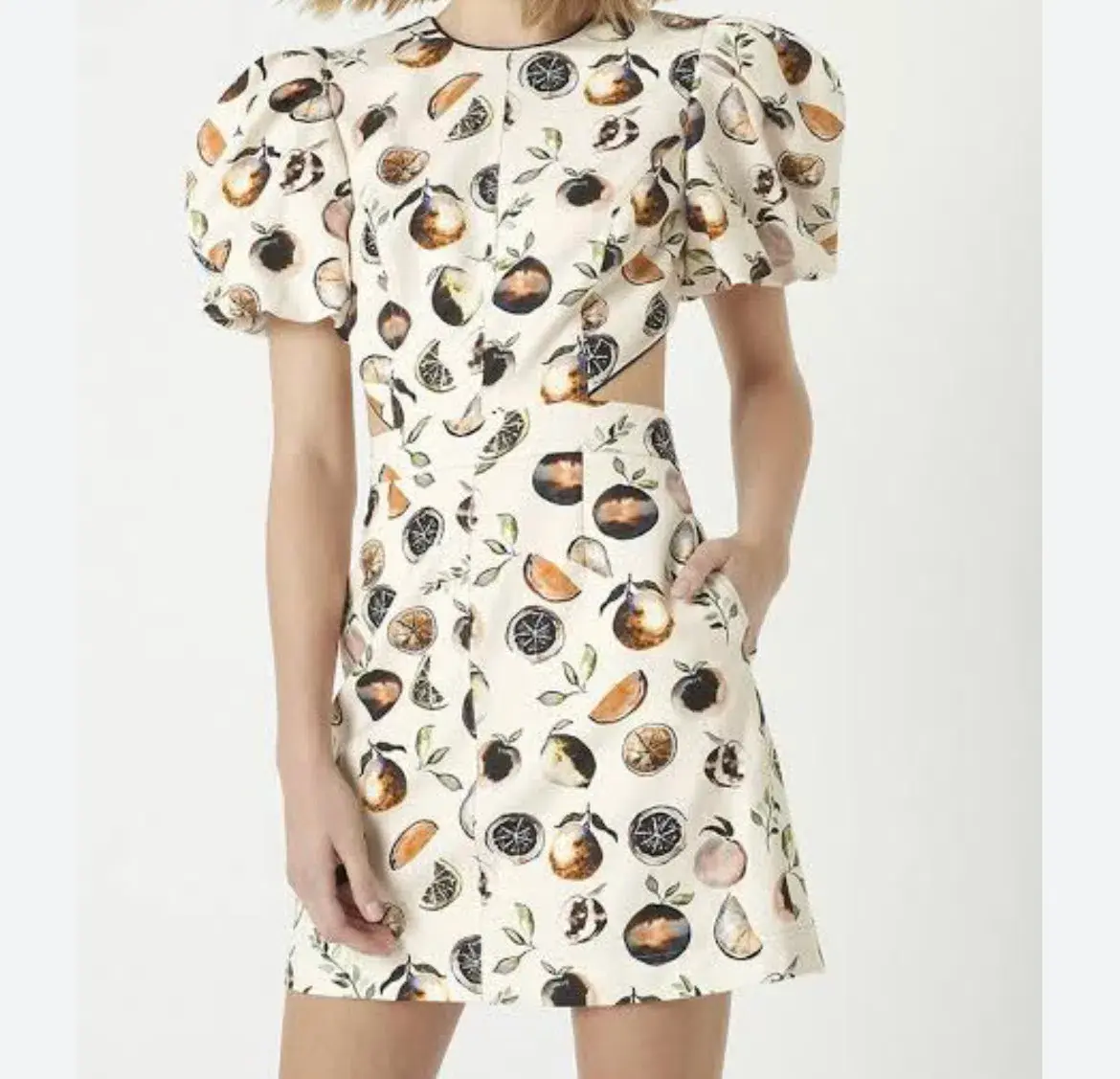 Rebecca Vallance Frutta Mini Dress Size 8 - Image 3