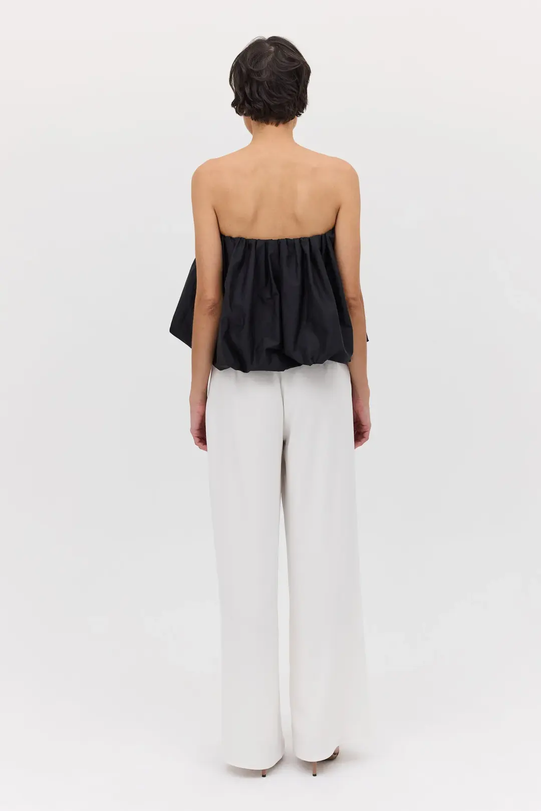 Bianca Spender Black Cotton Hazel Top Size 12/M for rent on The Volte - main image