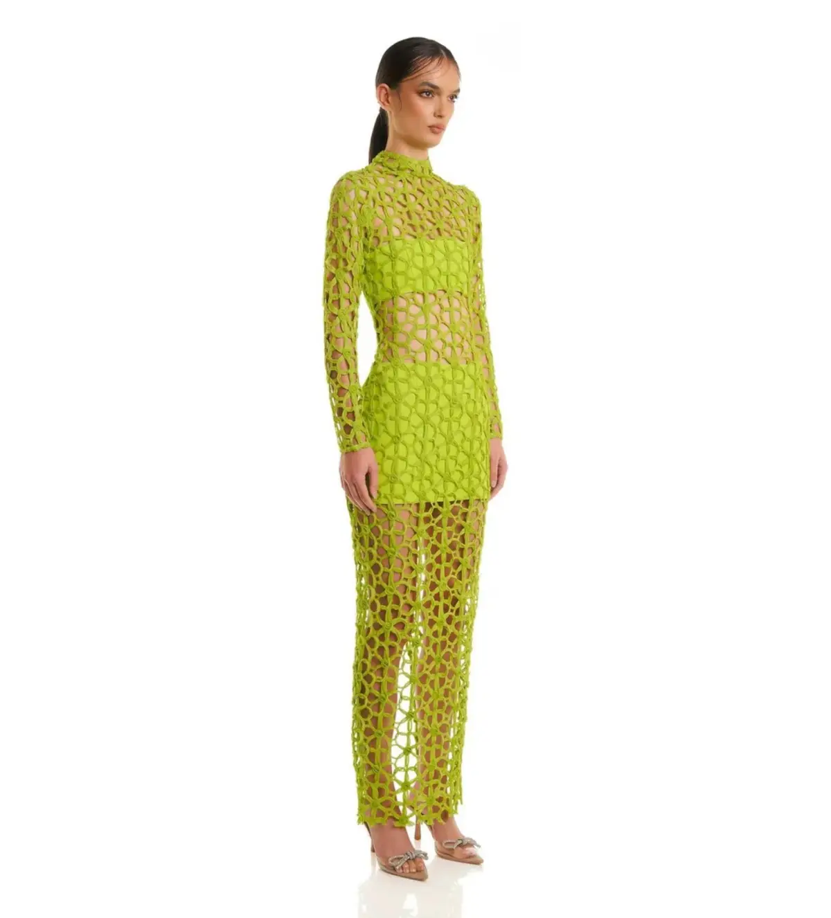 Eliya The Label Kallum Maxi Dress Green Size XS AU 6 - Image 3