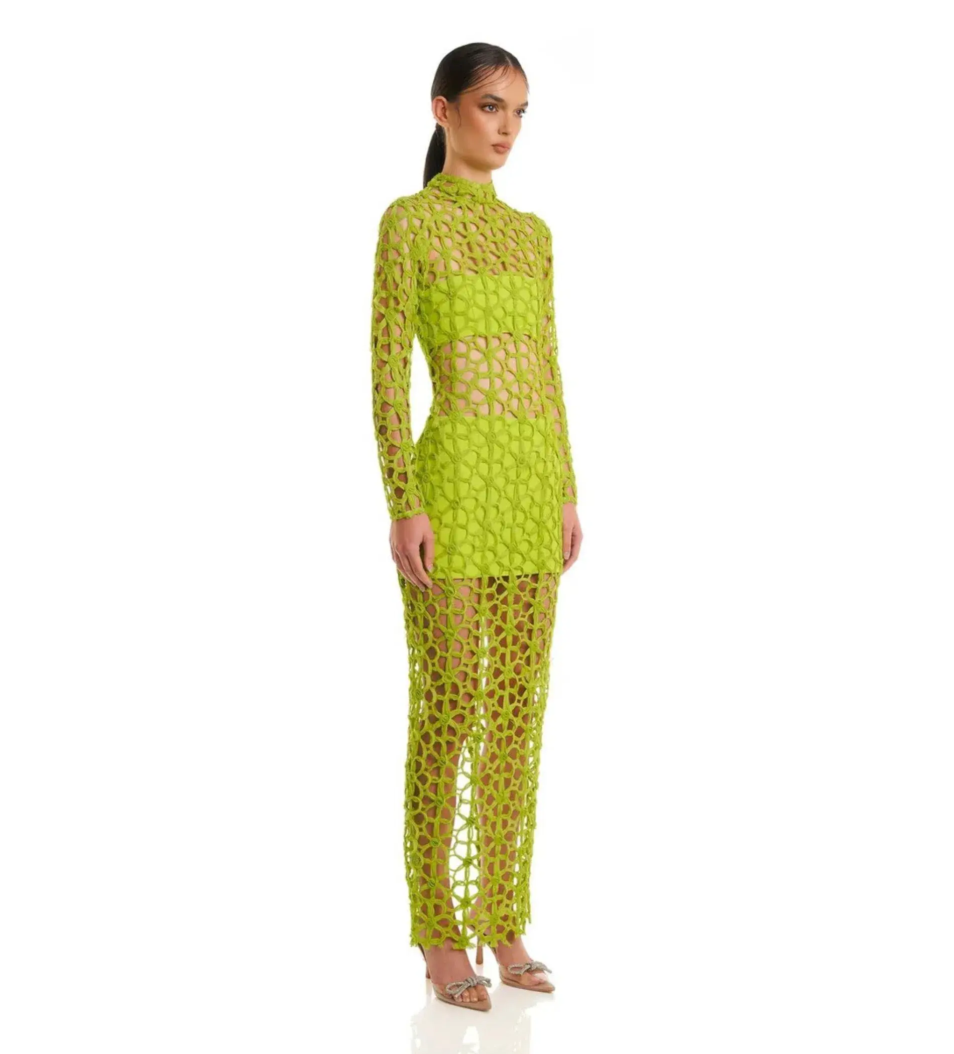 Eliya The Label Kallum Maxi Dress Green Size XS AU 6 - Image 3
