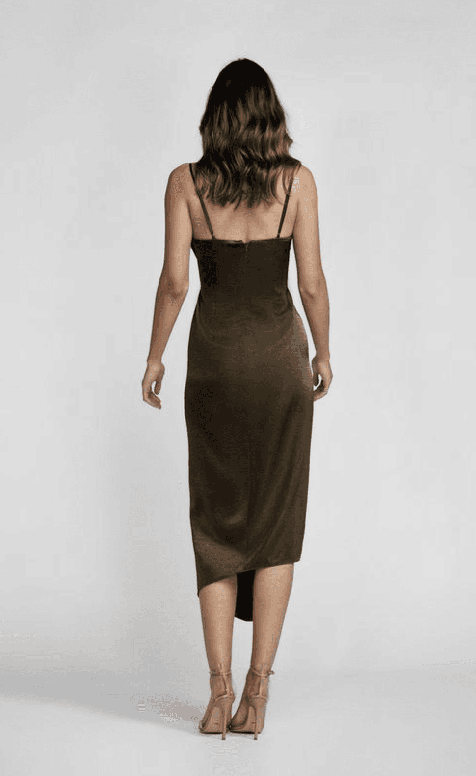 LEXI Carmen Dress Green Size 10 - Image 4