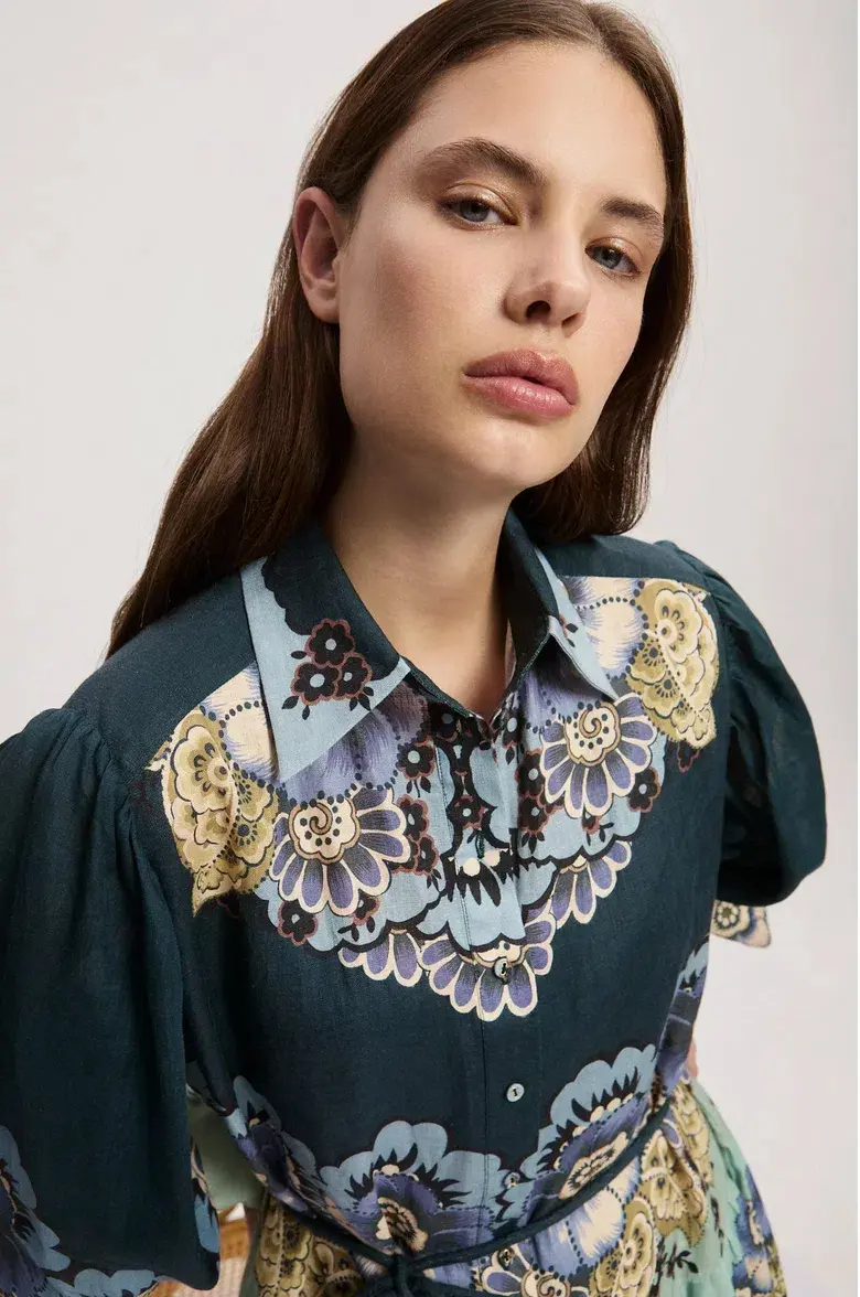 Alemais Madalena Shirtdress Size AU 14 - Image 5