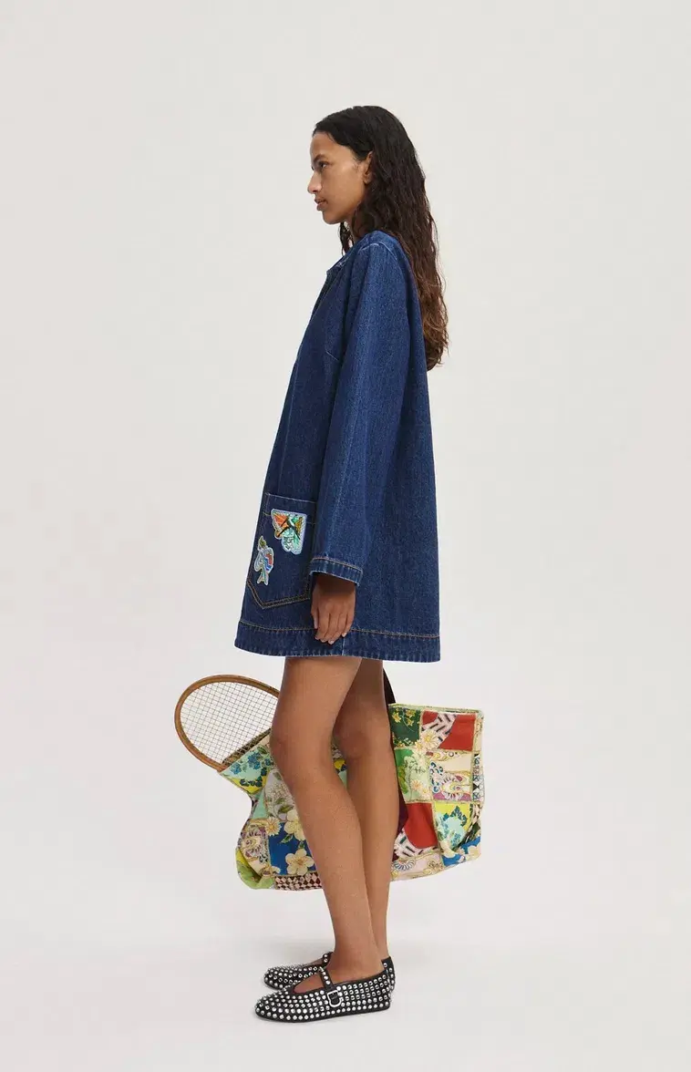 Alemais Speedy Denim Mini Size AU 12 - Image 2
