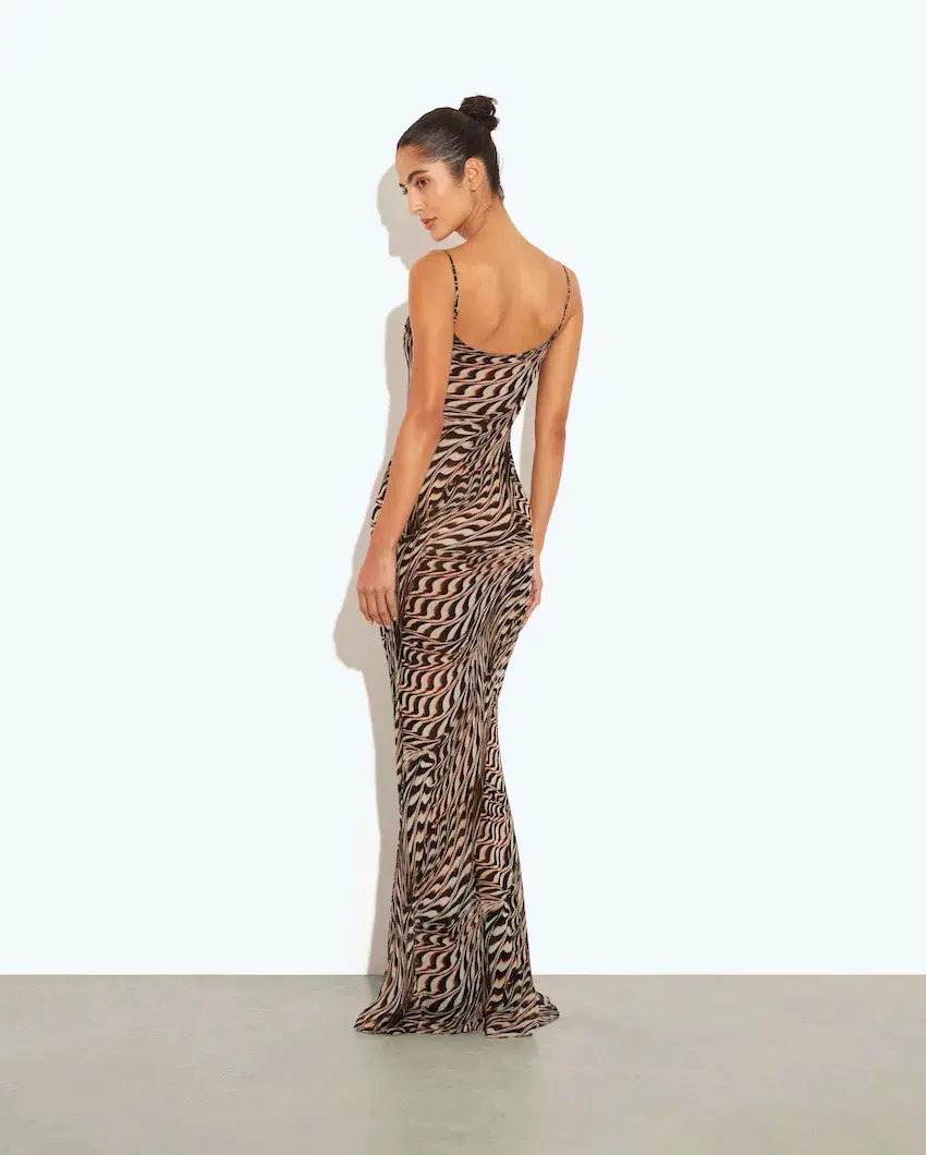 Rat & Boa Nikos Maxi Dress Print Size S / AU 8 - Image 4