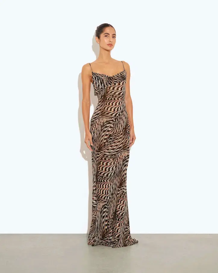 Rat & Boa Nikos Maxi Dress Print Size S / AU 8 - Image 1