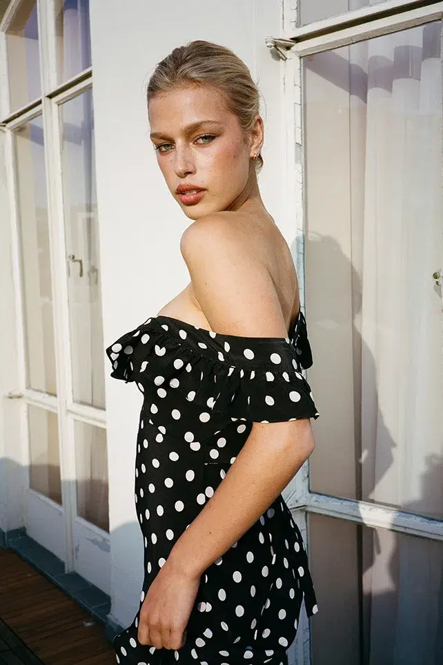 Realisation Par Minnie Maxi Dress in Moonlight Size 10 for rent on The Volte - main image