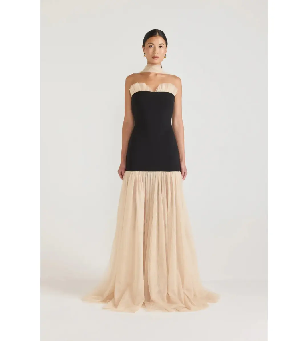 TOJHA Beverly Gown Multi Size AU 6 for rent on The Volte - main image