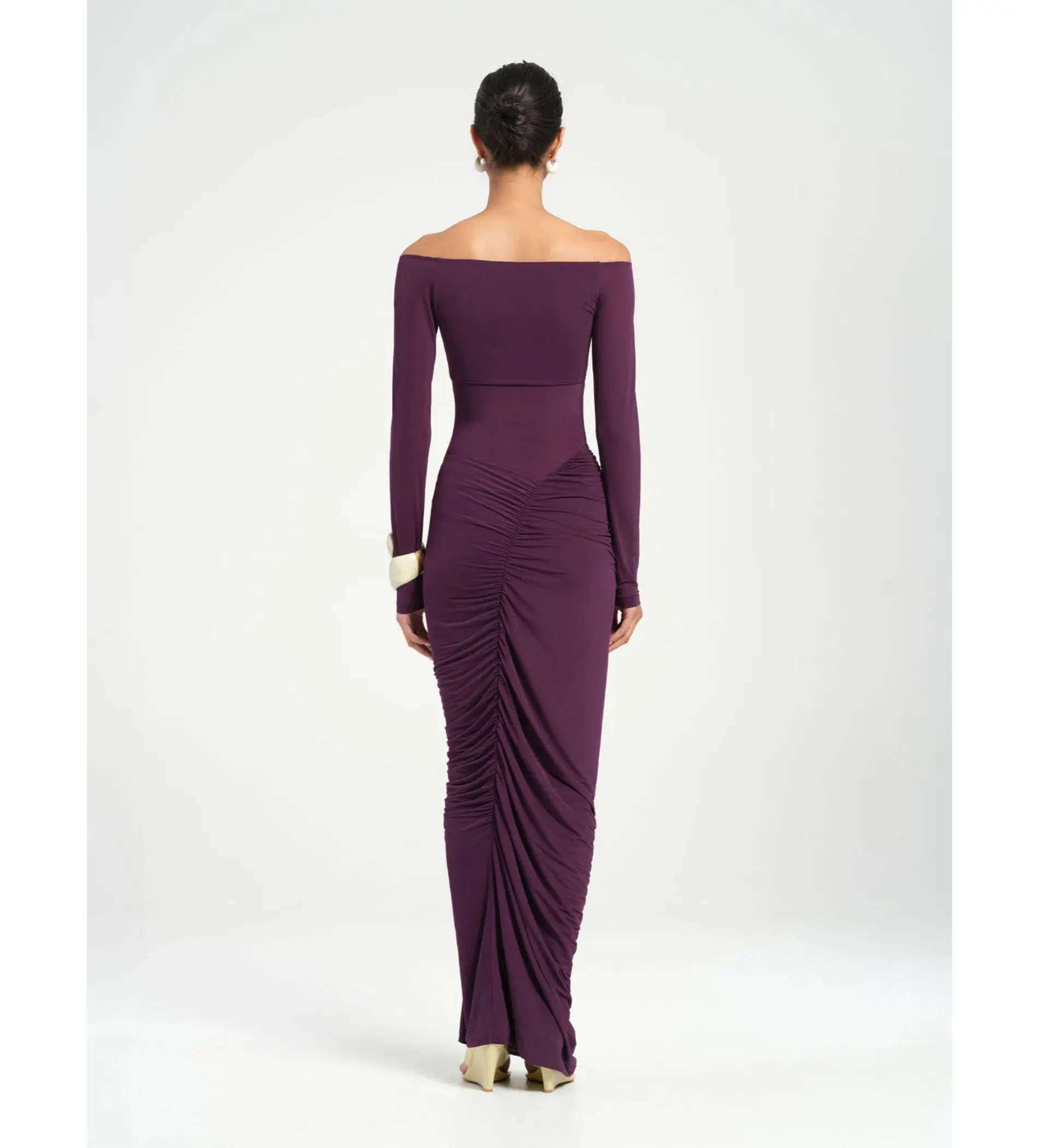 BENNI Wilma Maxi Dress Purple Size 10  - Image 2