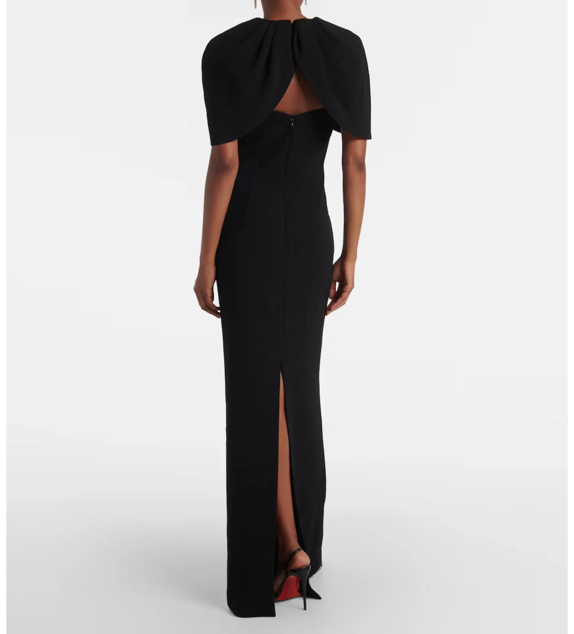 Rebecca Vallance Cameron Gown Black Size 14 - Image 2