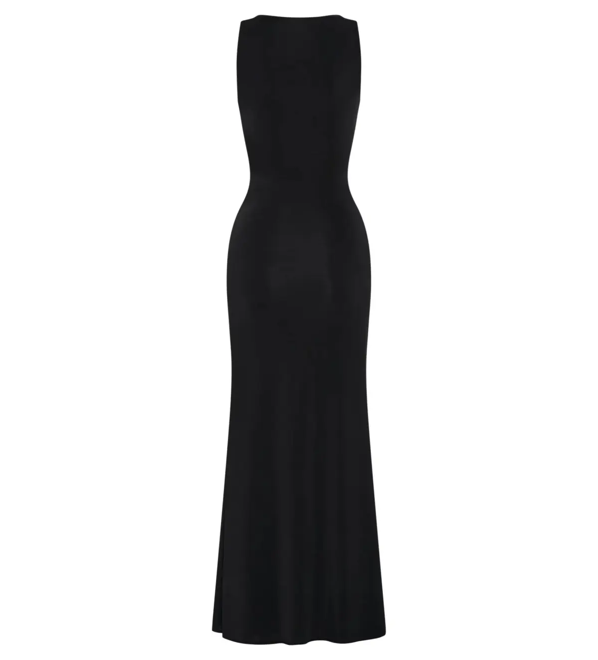 MESHKI Beck Plunge Maxi Dress Black with Floral Hardware Size S AU 8 - Image 5