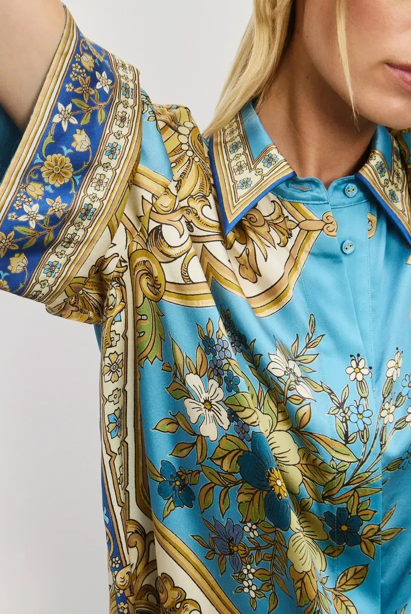 Alemais Cassie Silk Shirt and Pant Set Size AU 16 - Image 6