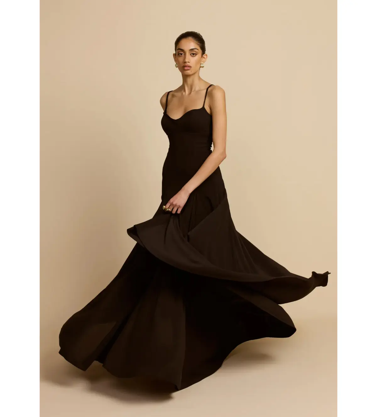 Paloma Dress in Black Size XS - Image 3