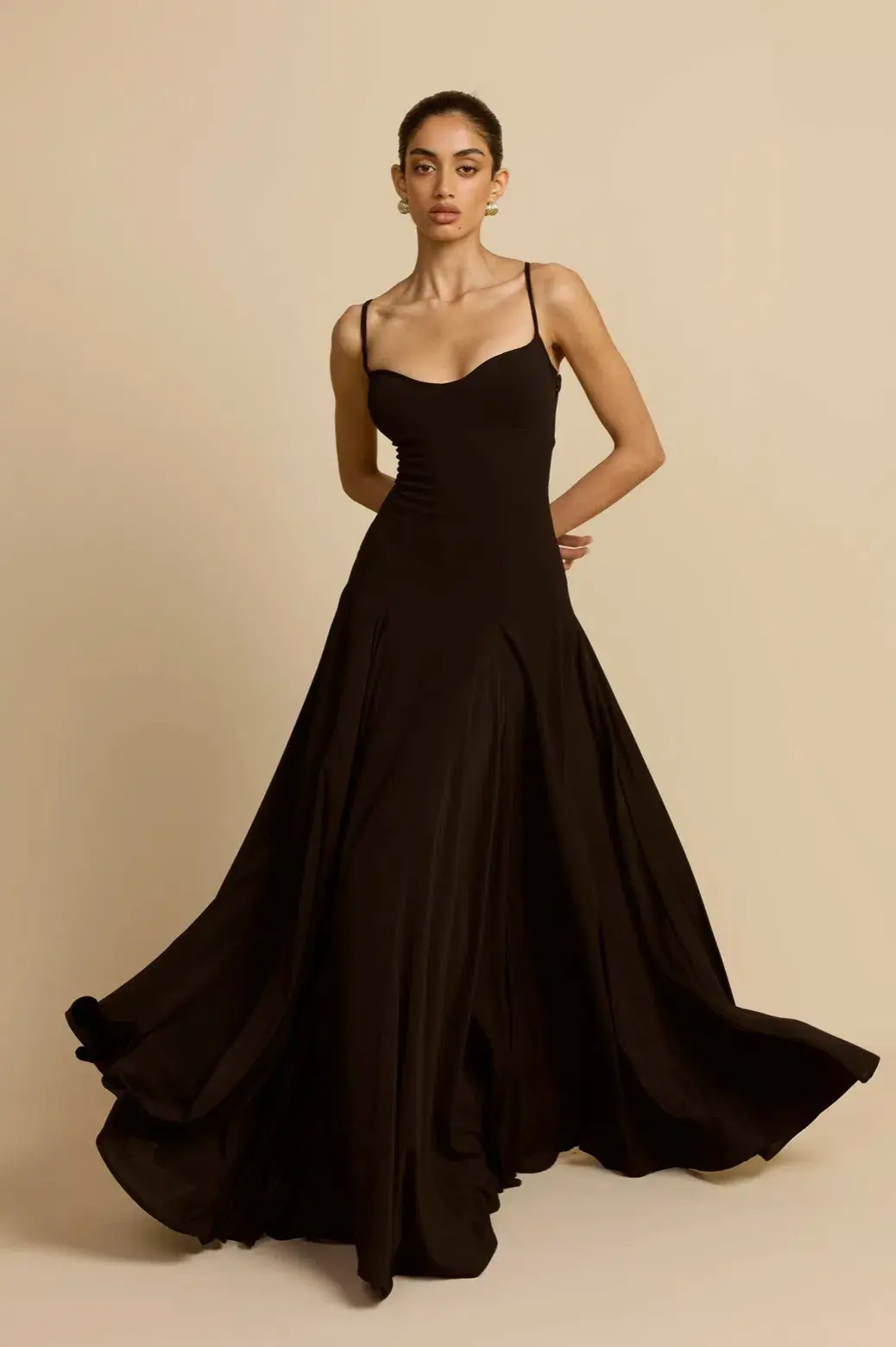 Arcina Ori Paloma Maxi Dress in Black Size 8 - Image 1