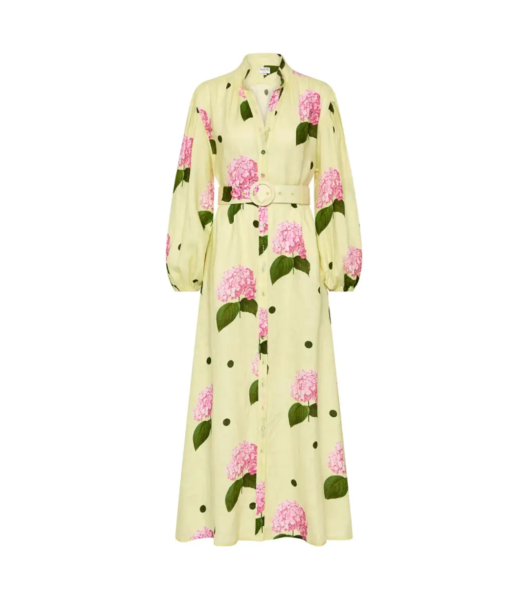 Palm Noosa Noddy Maxi Dress Portofino Polka Dot Size AU 10 for rent on The Volte - main image