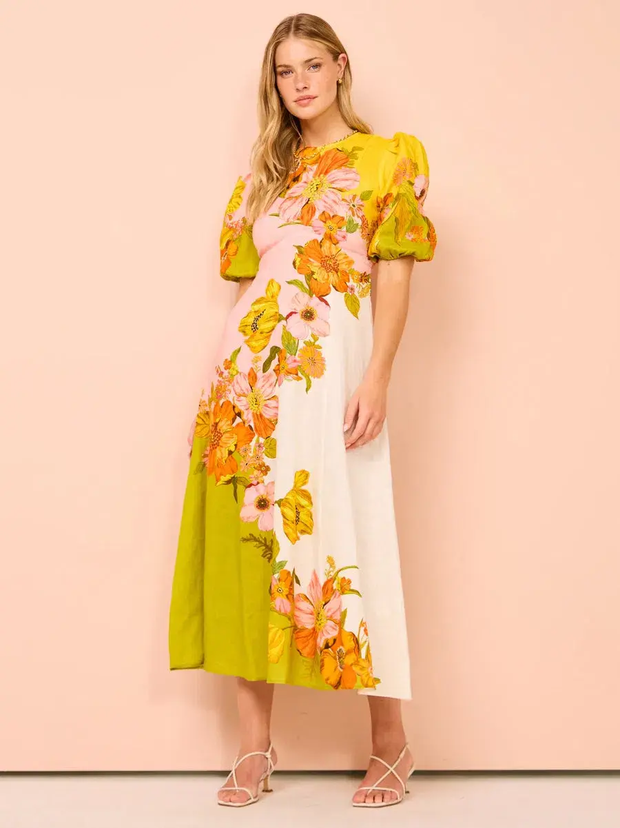 Alemais Silas Midi Dress Size 12 - Image 2
