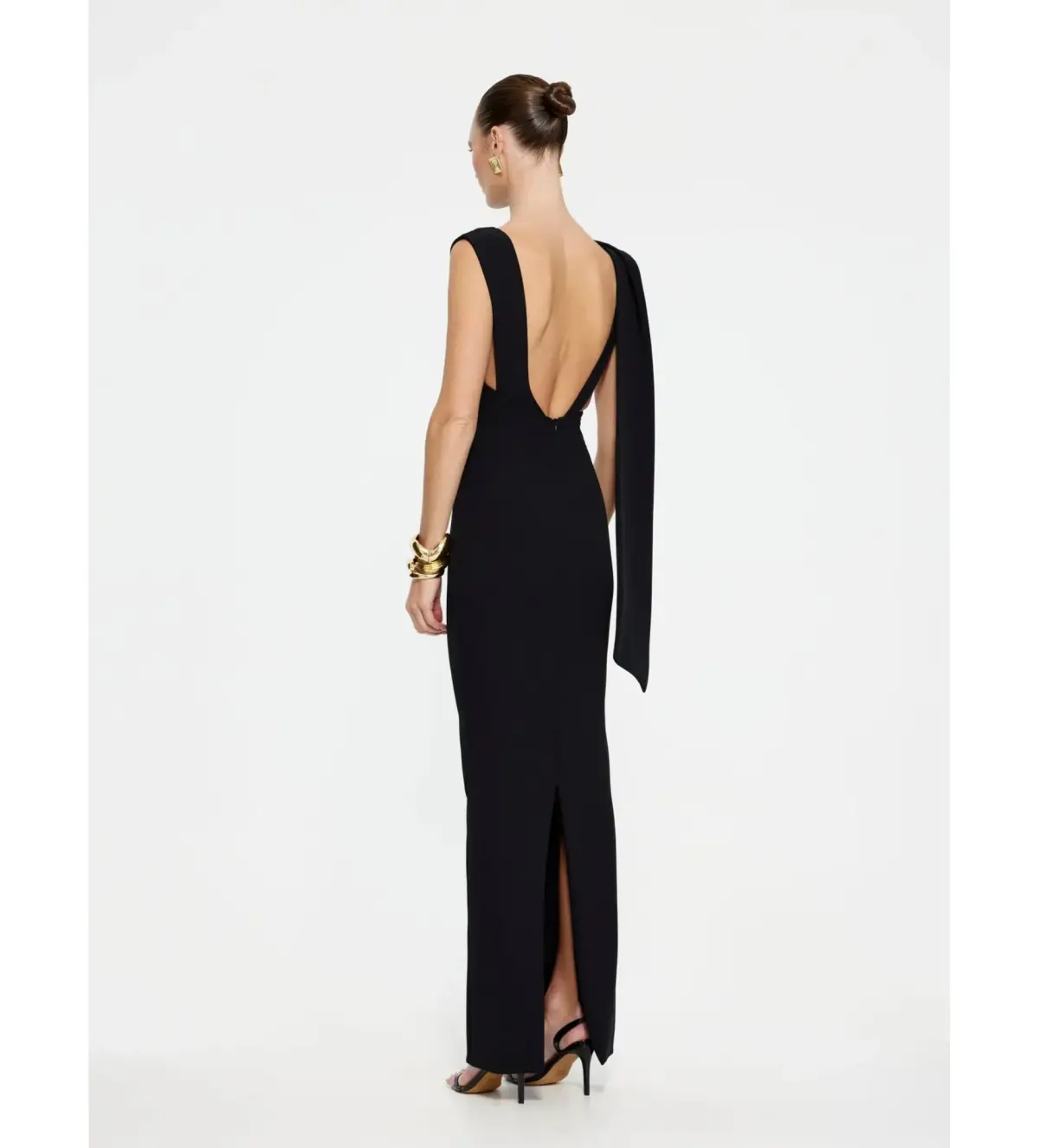 Effie Kats Audrey Gown Black Size XS/AU 6 - Image 3