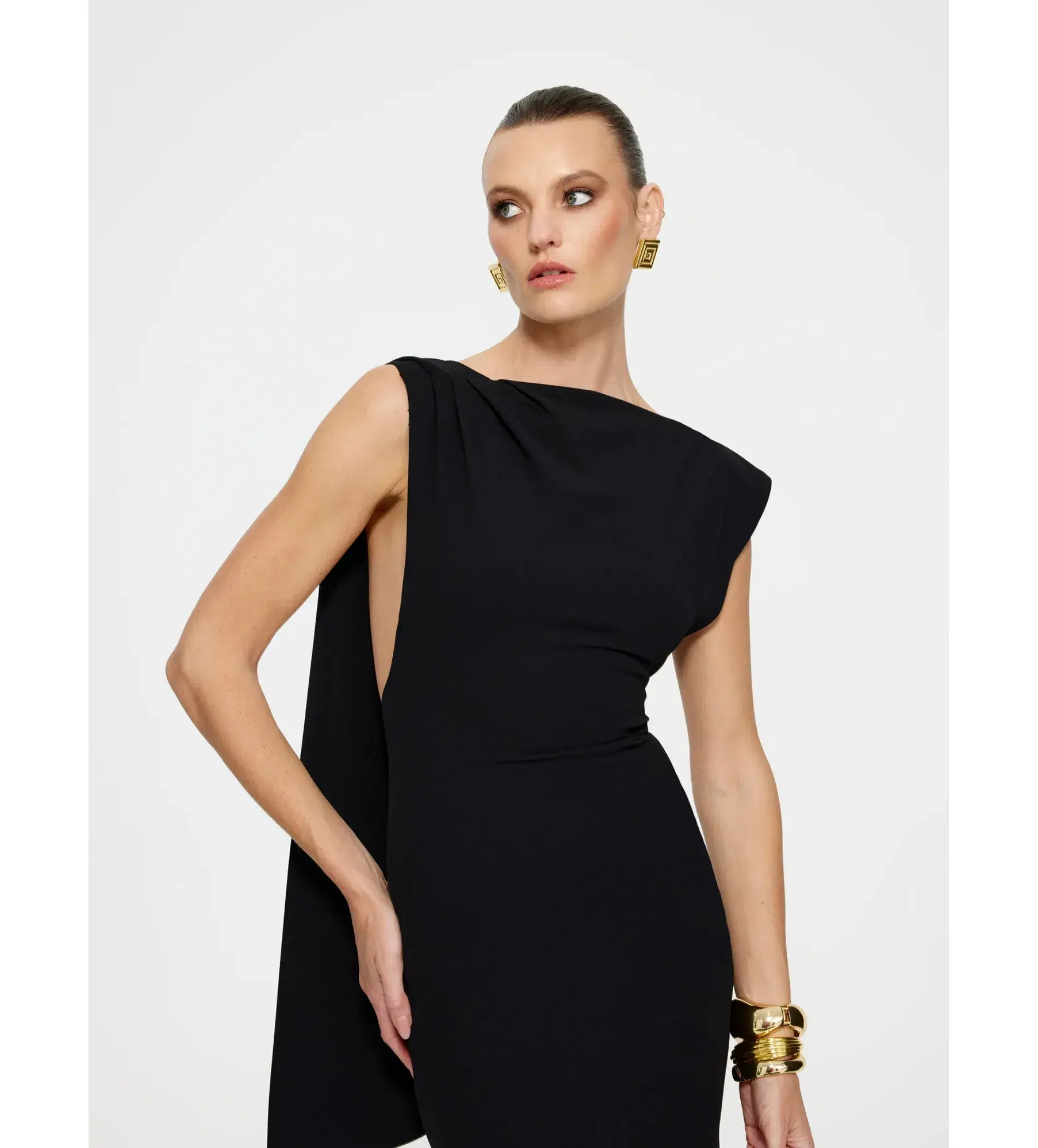 Effie Kats Audrey Gown Black Size XS/AU 6 - Image 5