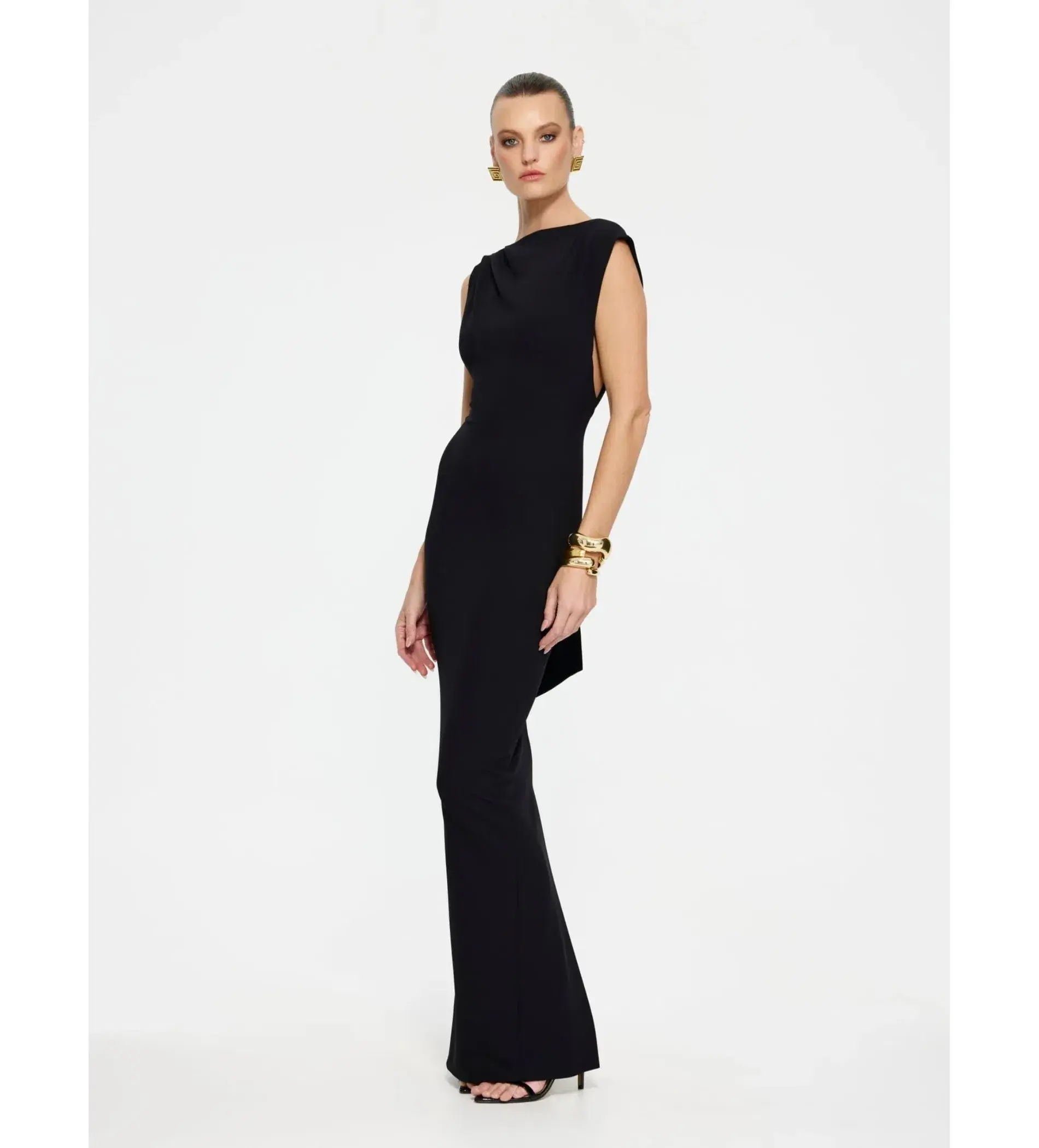 Effie Kats Audrey Gown Black Size XS/AU 6 - Image 2