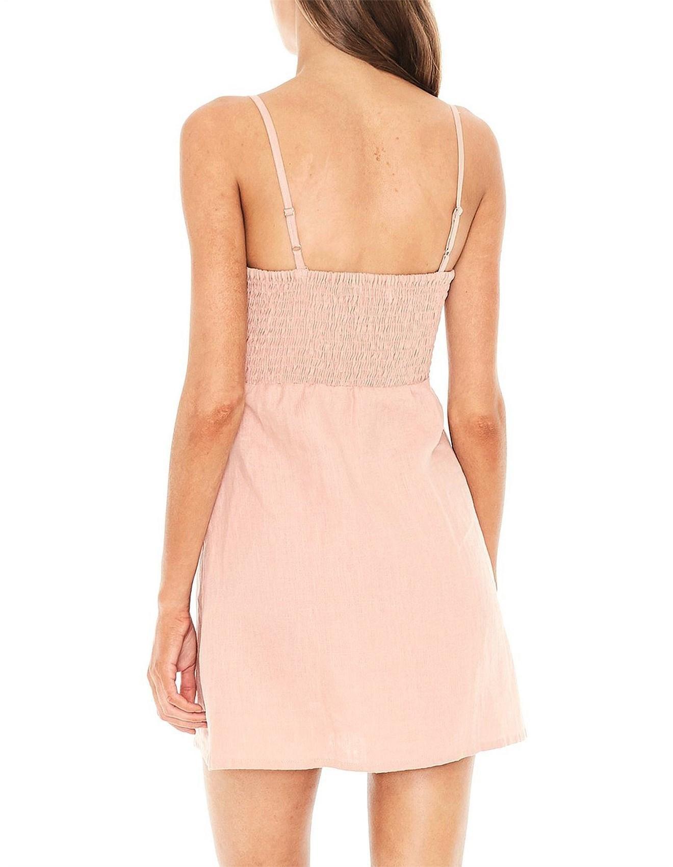 Faithful the brand Women's Pink Rodeo Mini Dress size 12 - Image 2