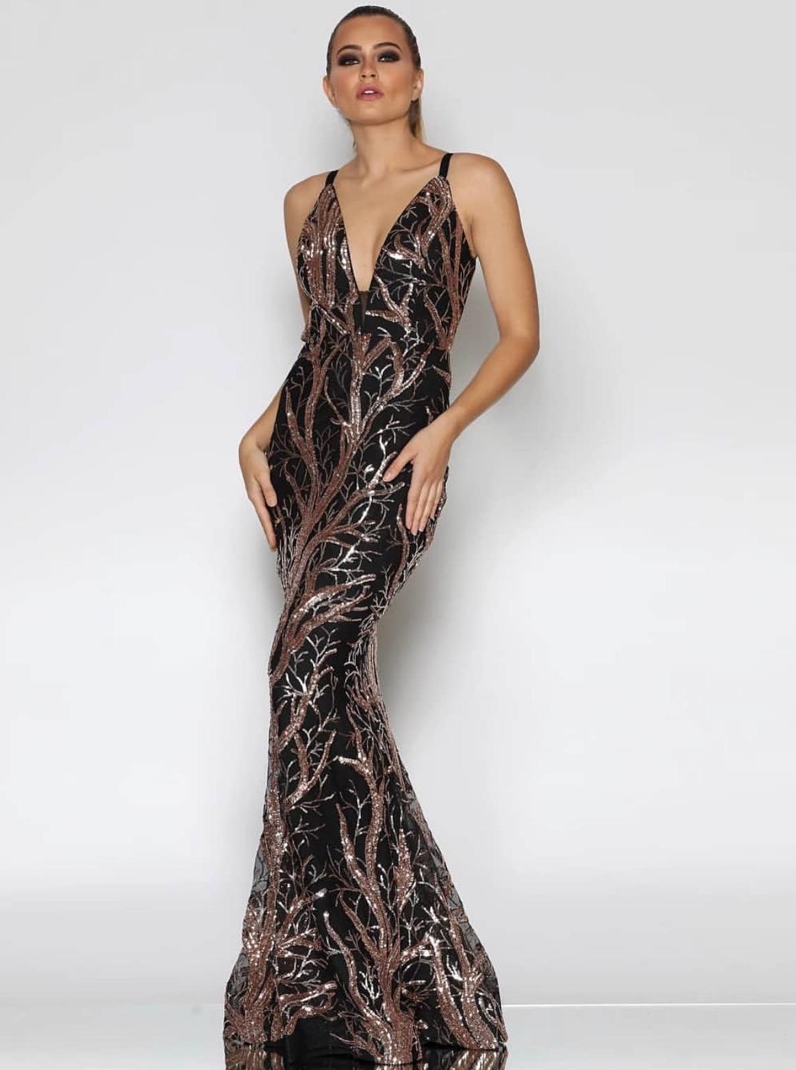 Jadore Sequin Mermaid Dress size 6 - Image 2