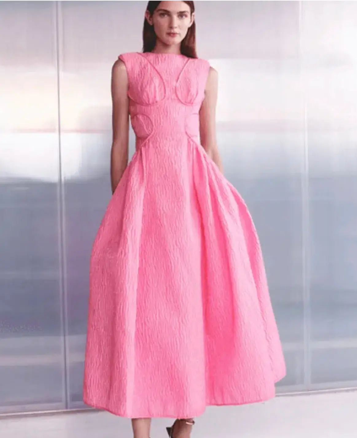 Rachel Gilbert Celia Dress Pink Size au 3  - Image 1