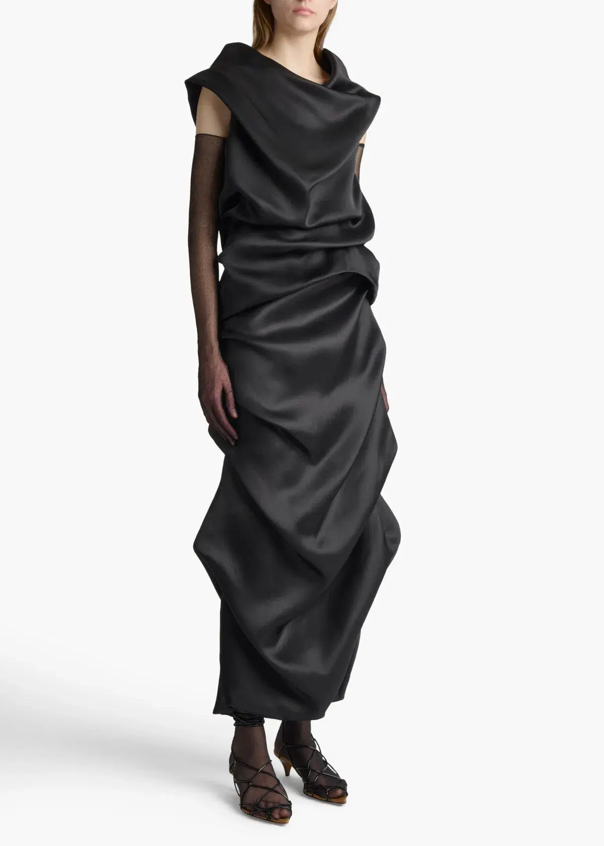 Khaite Olula Maxi Skirt in Black Size 6/XS - Image 1