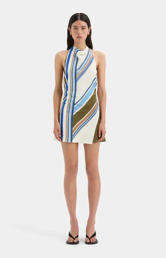 Sir the Label Thistle Halter Mini Dress - Image 1