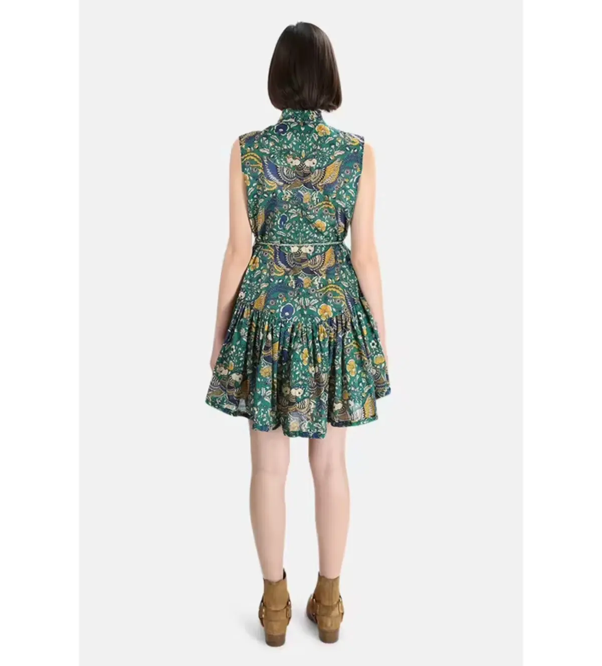 Zimmermann	Edie Drop Waist Mini Dress Multi Size 0 / Size AU 8 - Image 2