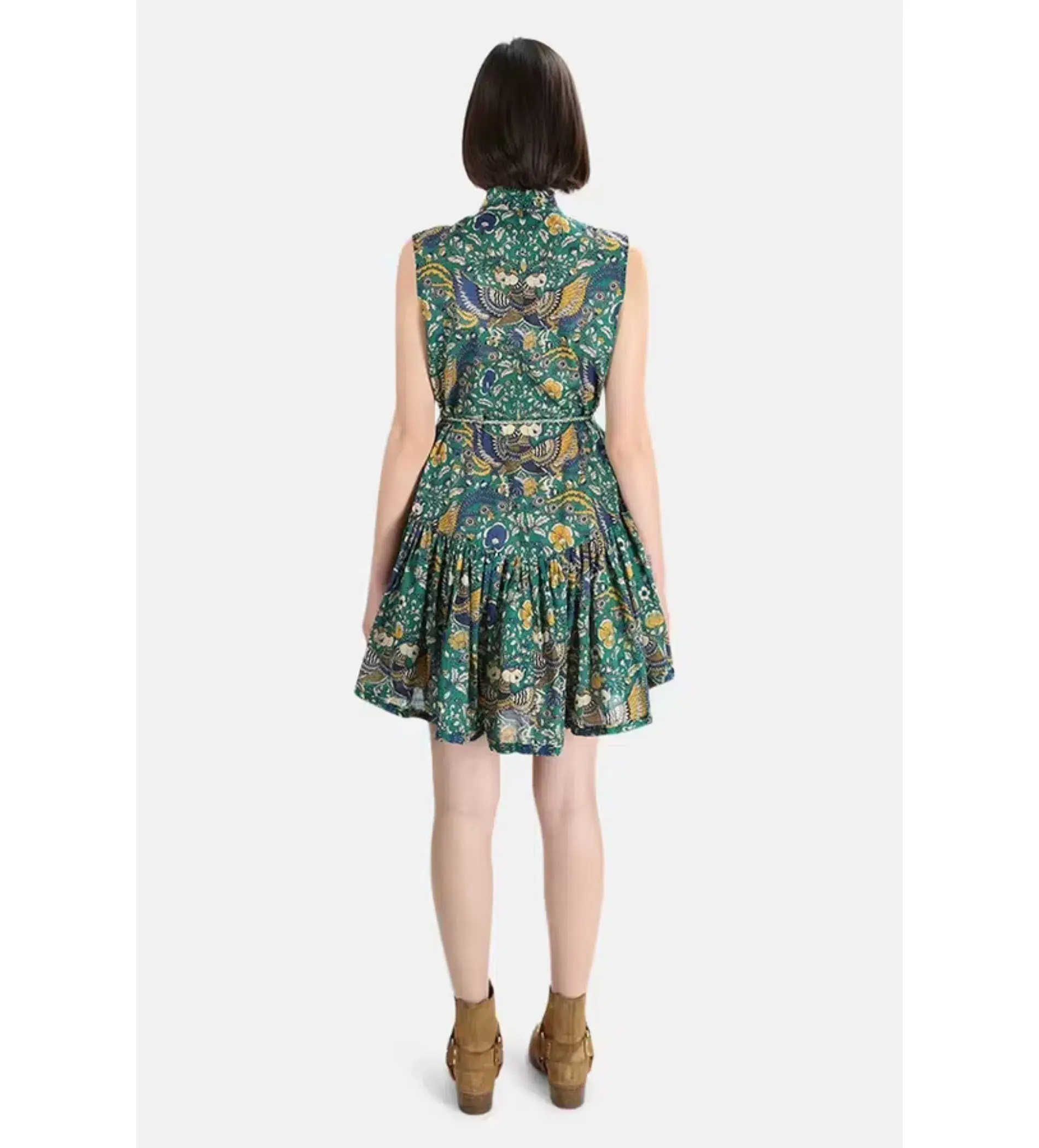 Zimmermann	Edie Drop Waist Mini Dress Multi Size 0 / Size AU 8 - Image 2