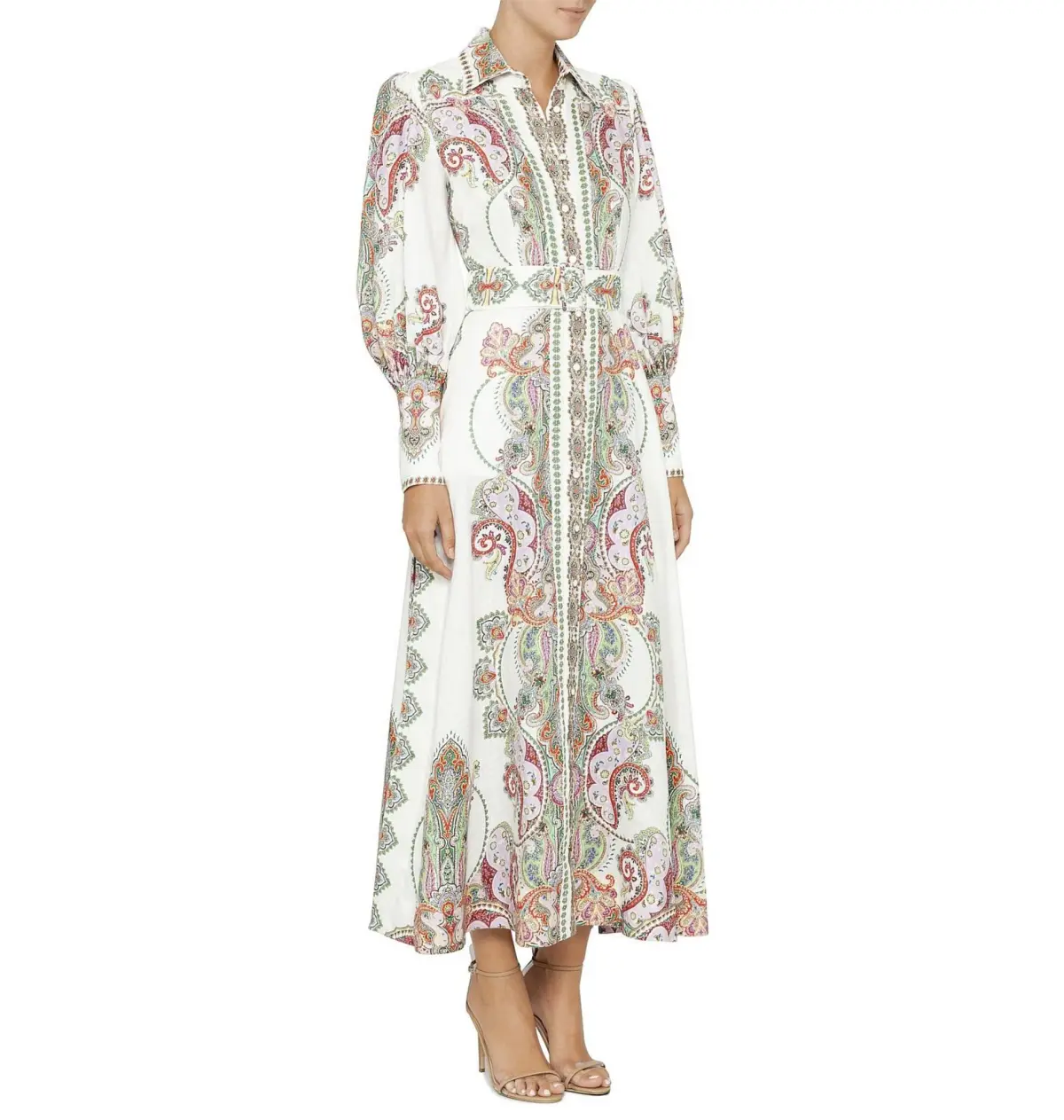 Zimmermann Ninety Six Filigree Maxi Dress Lennon Paisley Size 0 / AU 8 - Image 2