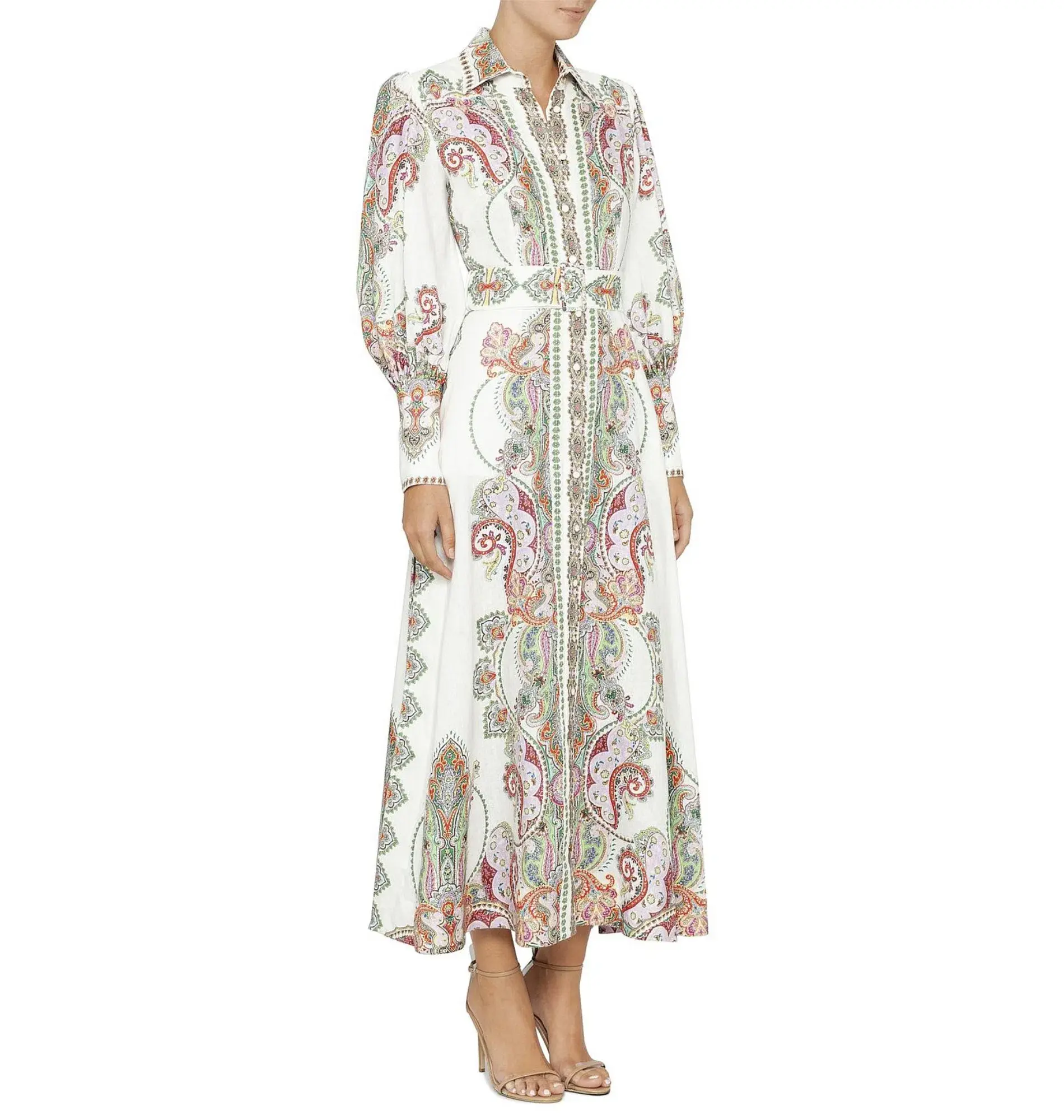 Zimmermann Ninety Six Filigree Maxi Dress Lennon Paisley Size 0 / AU 8 - Image 2