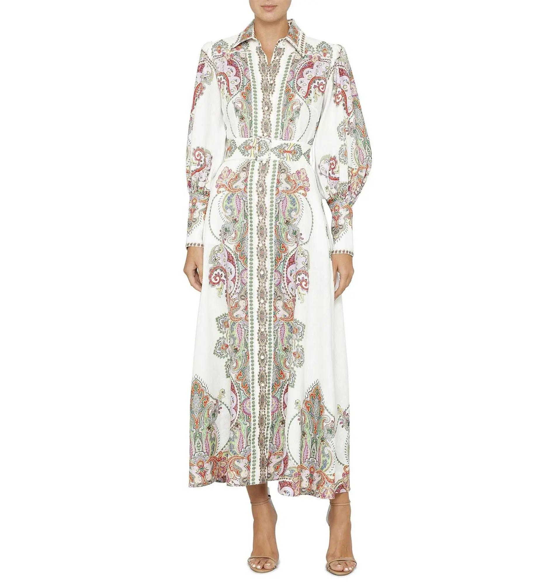 Zimmermann Ninety Six Filigree Maxi Dress Lennon Paisley Size 0 / AU 8 - Image 1