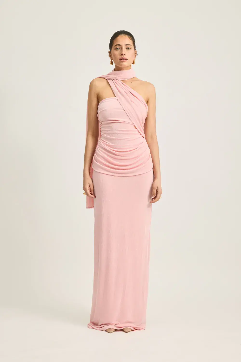 Tojha Iesha Maxi Dress in Blush Size 10 - Image 1