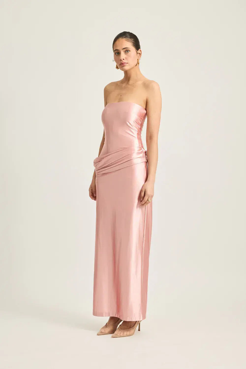 Tojha Mylah Dress in Blush Size 12 - Image 4