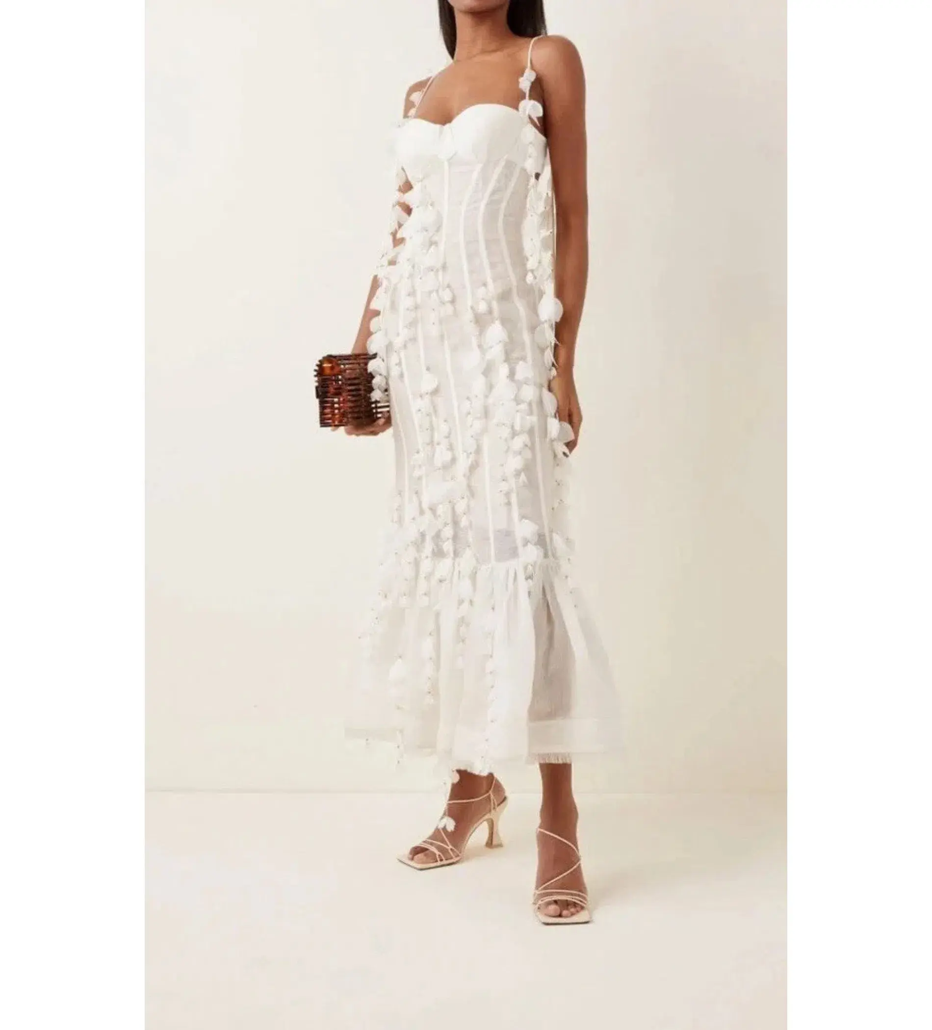 Zimmermann Botanica Petal Gown White Size 1/AU 10 - Image 2