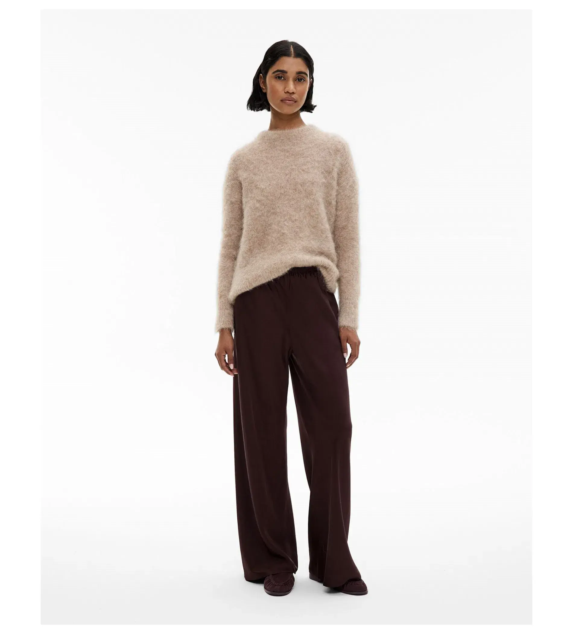 Witchery Bias Pull On Pant in Espresso - Image 2
