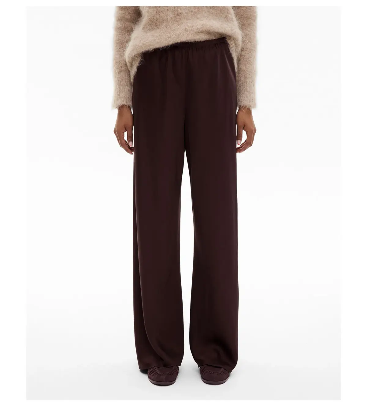 Witchery Bias Pull On Pant in Espresso - Image 3