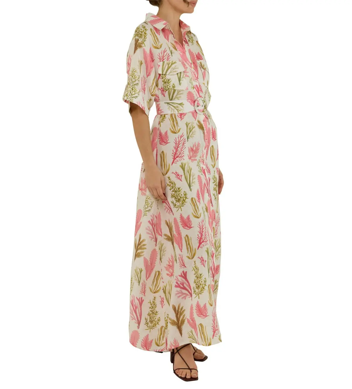Palm Noosa Momento Dress in Sea Garden Print Size AU 6 - Image 2