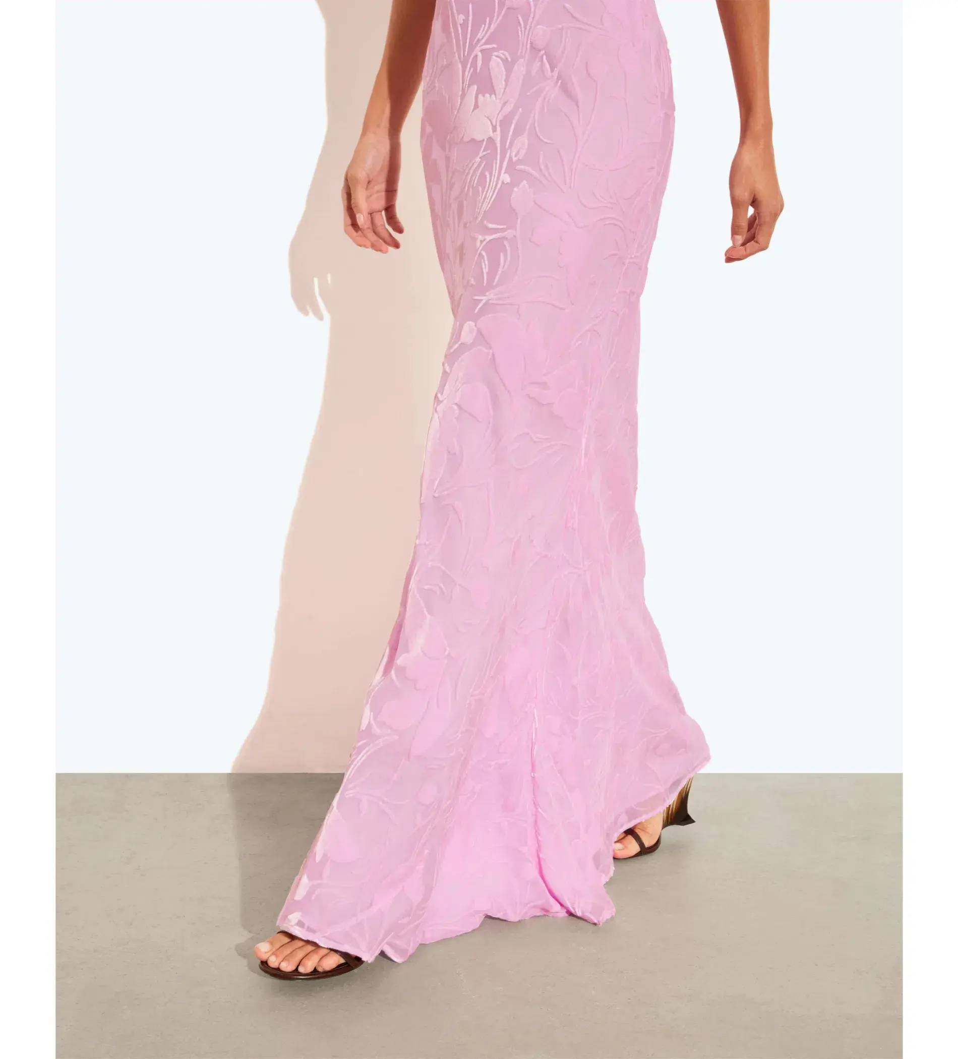 Rat & Boa Amaris Maxi Dress Pink Size 10 - Image 5