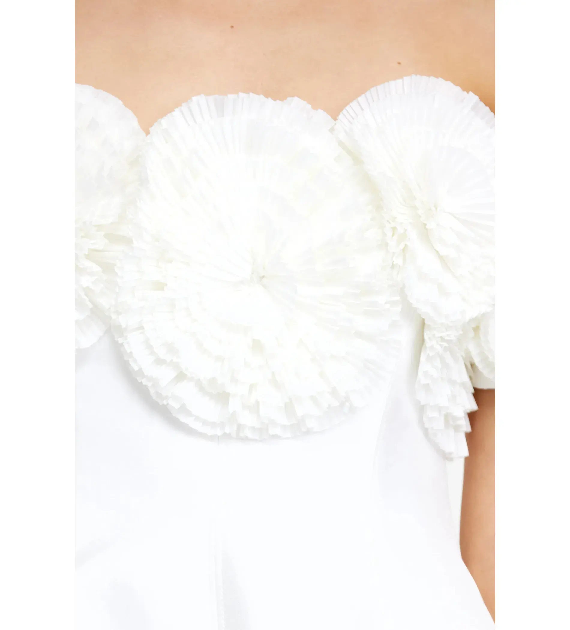 Acler Trusley Mini Dress Ivory Size 14 - Image 4