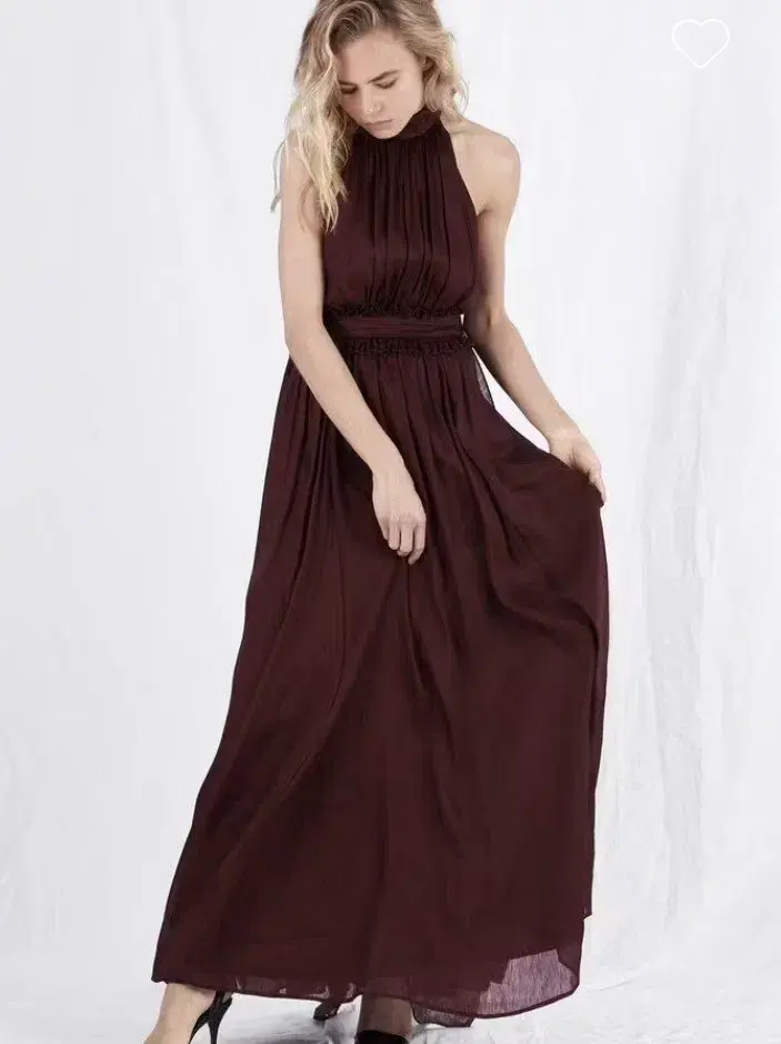 Aje Georgia Maxi Dress Burgundy Size 6 - Image 4