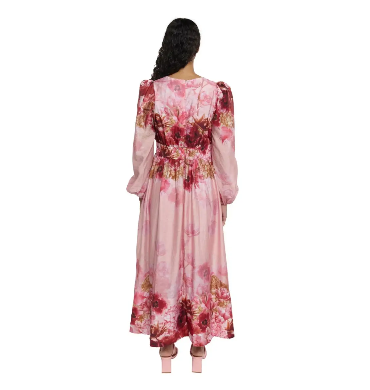 Sheike Swan Lake Midi Dress Pink Size 8 - Image 3