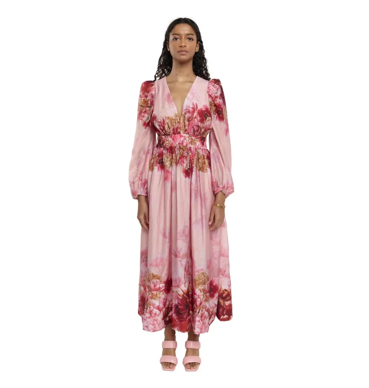 Sheike Swan Lake Midi Dress Pink Size 8 - Image 1