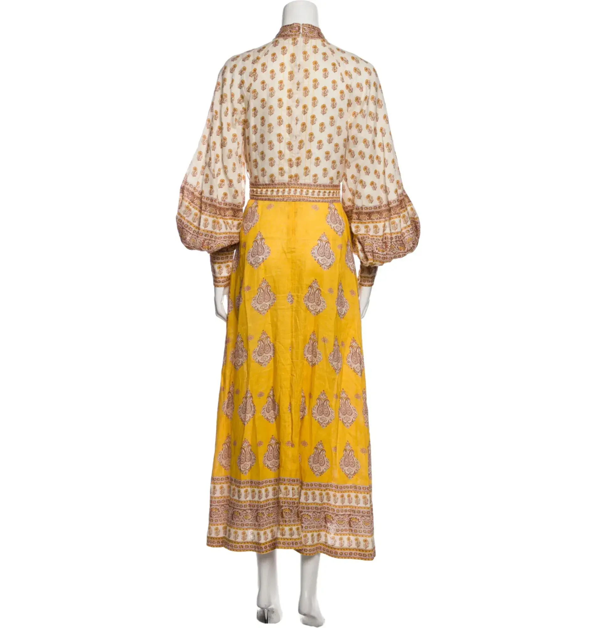Zimmermann Bonita Midi Dress Print Size 0 / AU 8 - Image 2