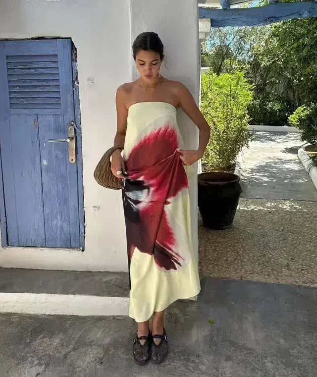 Rat & Boa Antheia Dress Maxi Size AU 6 for rent on The Volte - main image