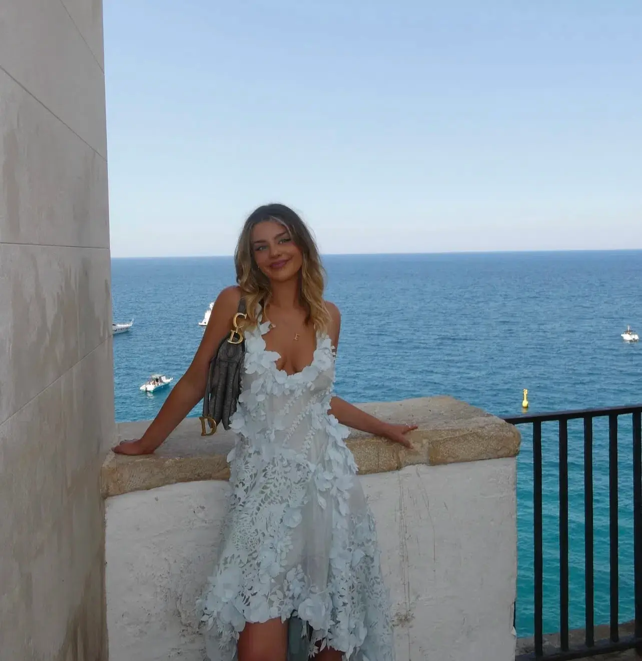 Zimmermann Natura Lasercut Halter Maxi Dress in Mint Size 0 / AU 8 - Image 1