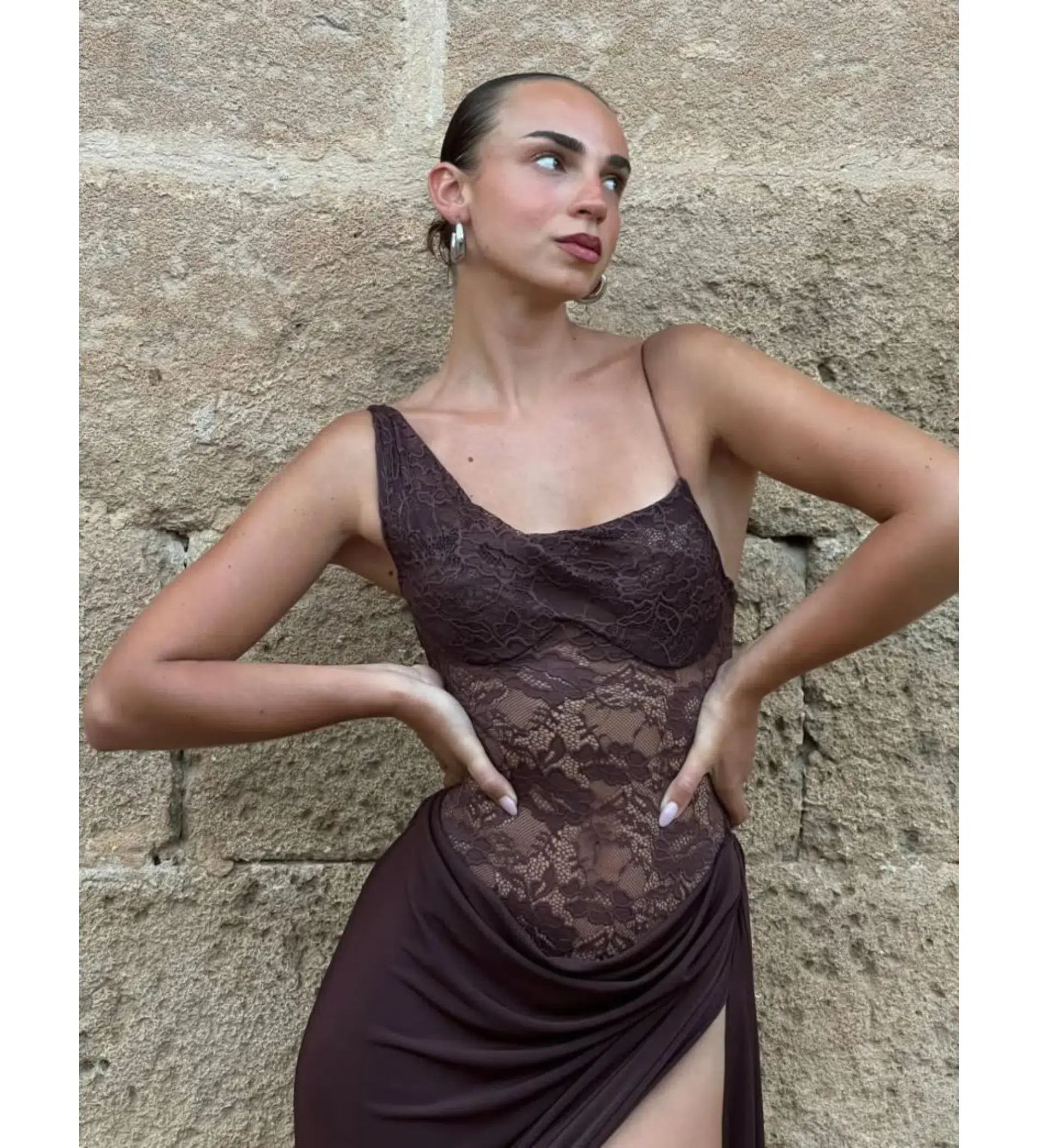 Natalie Rolt Sloane Dress in Chocolate Size 1 / AU 8 - Image 3
