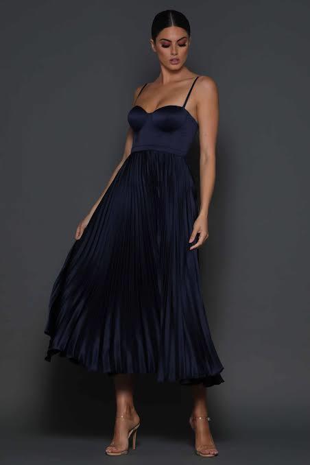 ELLE ZEITOUNE MILAN FRENCH NAVY SIZE 10 - Image 1